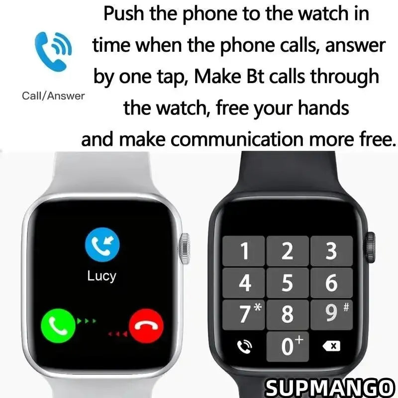 SUPMANGO S8 Smart Watch - Interactive Music Control