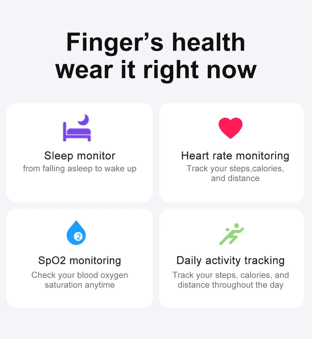 COLMI R02 Smart Ring - Waterproof Health Monitor & Tracker