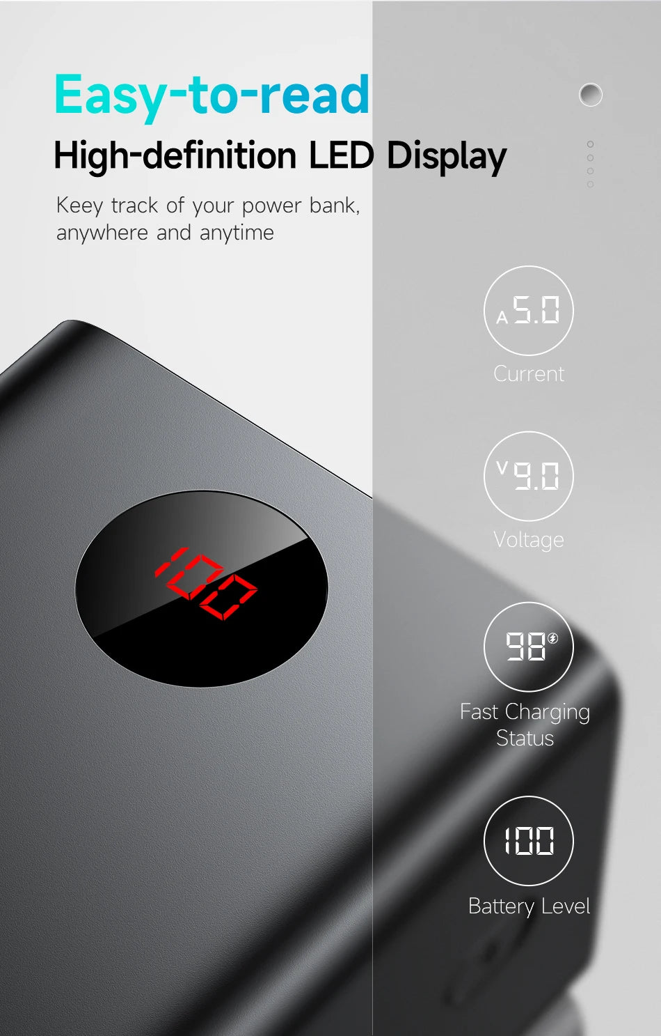 ROMOSS PEA60 60000mAh Power Bank - Fast Charging Solution