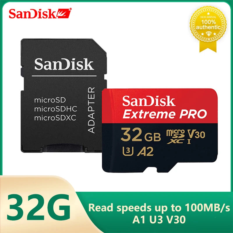 SanDisk Extreme PRO Micro SD Card 200MB/s for 4K Video