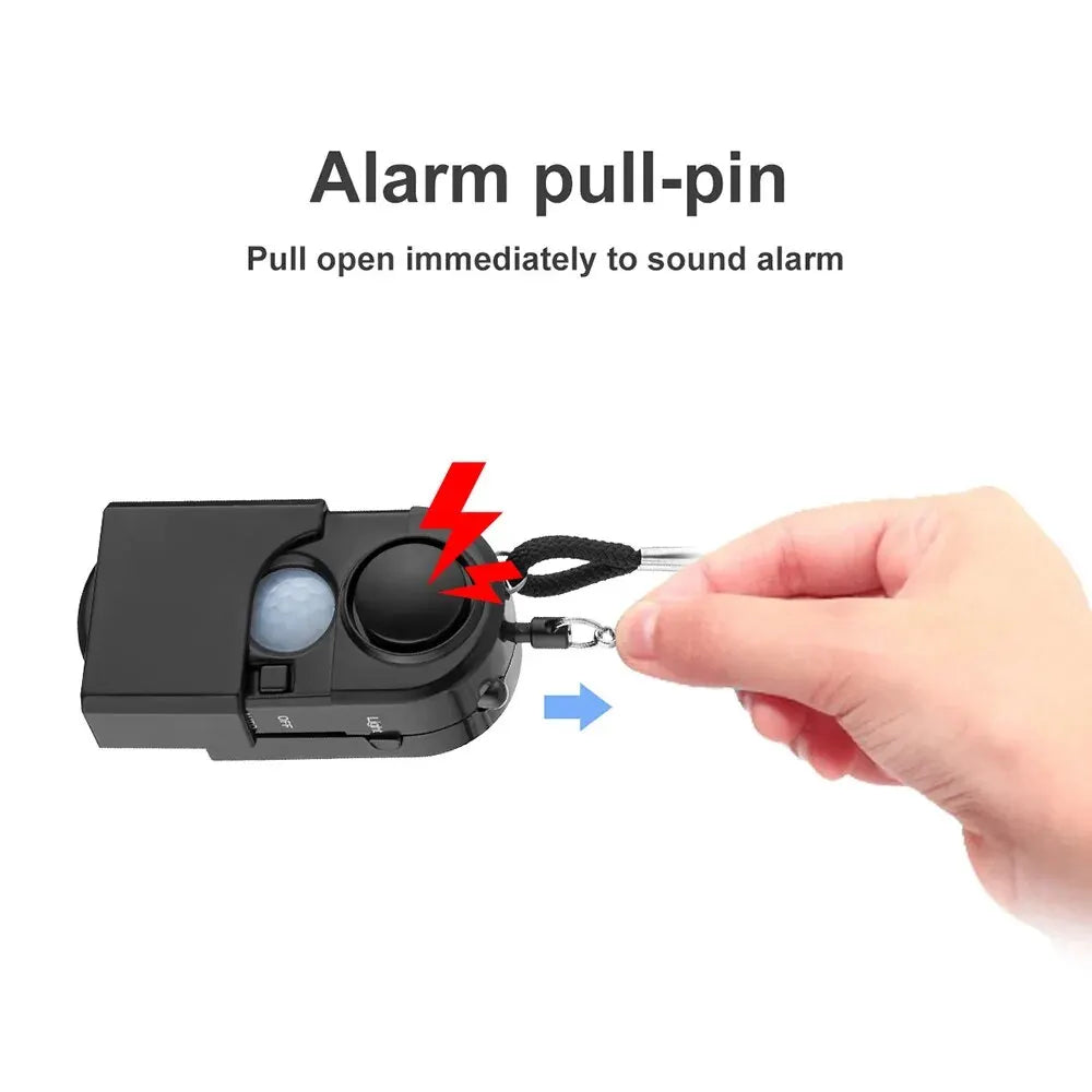 KERUI Mini bevegelsesdetektoralarm - 120DB sirene