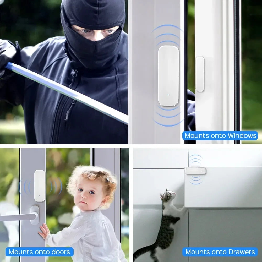 ONENUO Tuya Zigbee Door Sensor - Smart Wireless Alerts