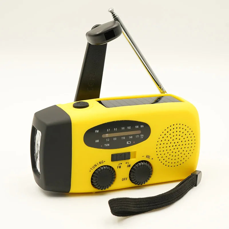 MCC Emergency Solar Hand Crank Radio with Power Bank