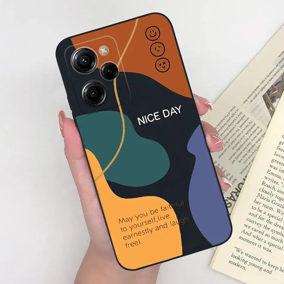 Trendy Silicone Phone Case For Xiaomi Poco X5 Pro 5G