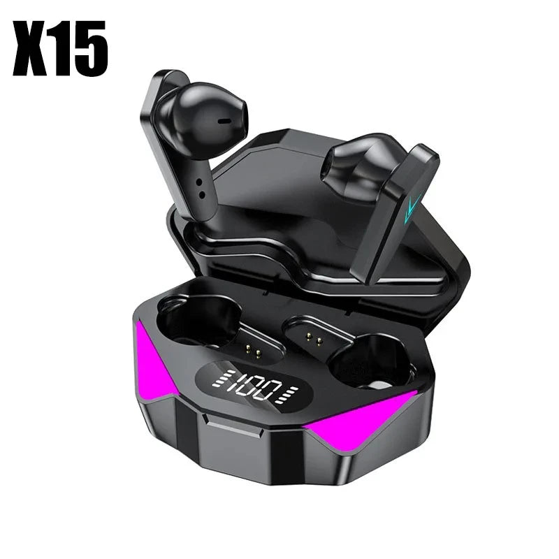X15 TWS Gaming Earbuds Wireless HiFi Sound With Mic