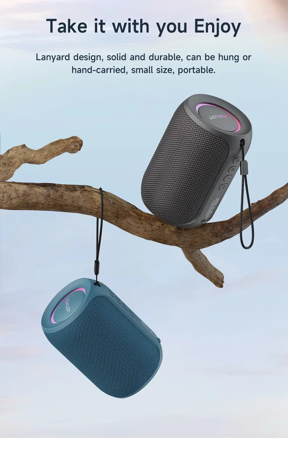 Zealot-S32PRO Powerful Bluetooth Speaker with Deep Bass