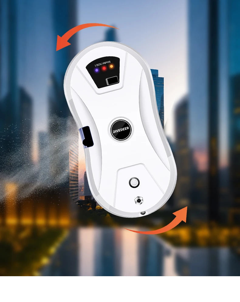 DIVEDEER Window Cleaning Robot Ultra-thin Large Suction Machine