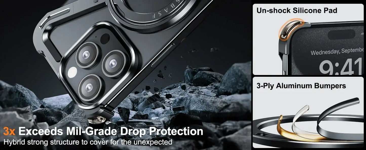 Oatsbasf MagSafe Slim Case for iPhone 16 Pro Max Protection