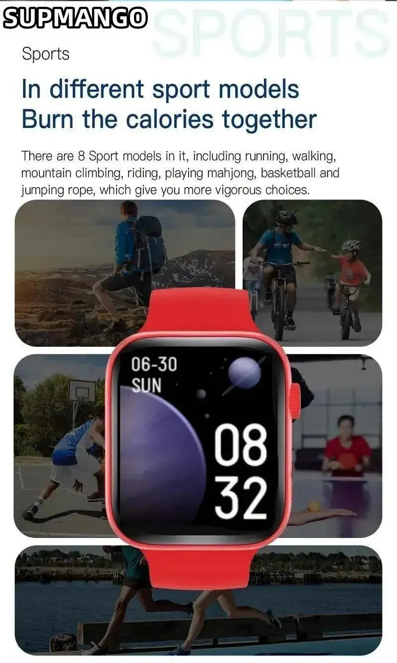 SUPMANGO S8 Smart Watch - Interactive Music Control