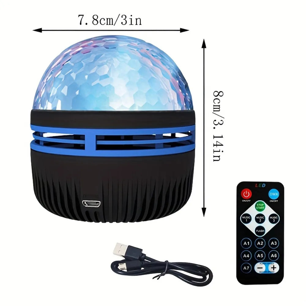 Starry Galaxy Projector Light with RGB Remote
