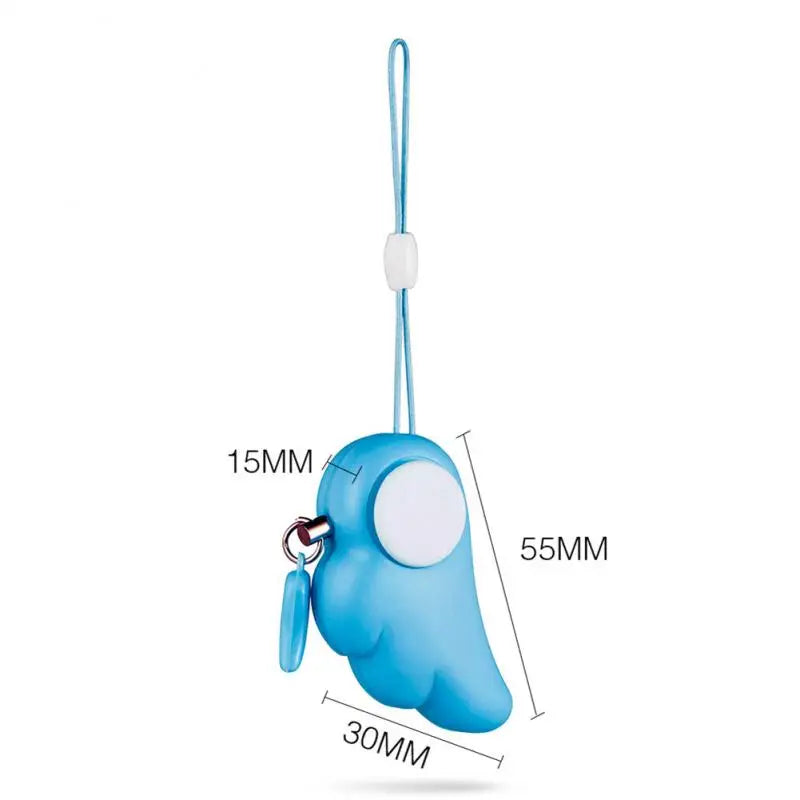 NoEnName 90dB Emergency Alarm Keychain For Personal Safety