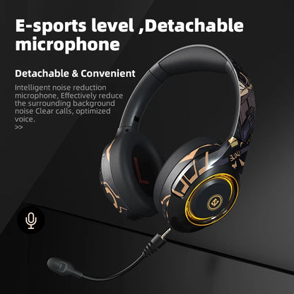 Tecsire A2 trådløst hodesett med avtakbar mikrofon