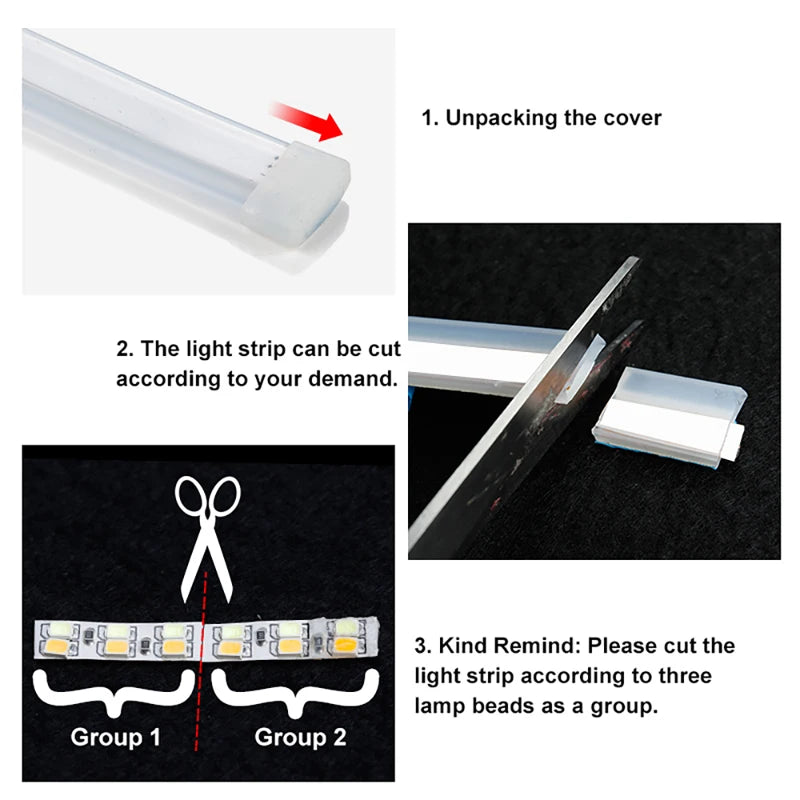 Ultra-Thin Car LED Running Light Soft Tube Strip