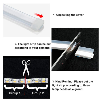 Ultra-Thin Car LED Running Light Soft Tube Strip