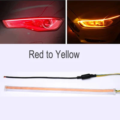 Ultra-Thin Car LED Running Light Soft Tube Strip
