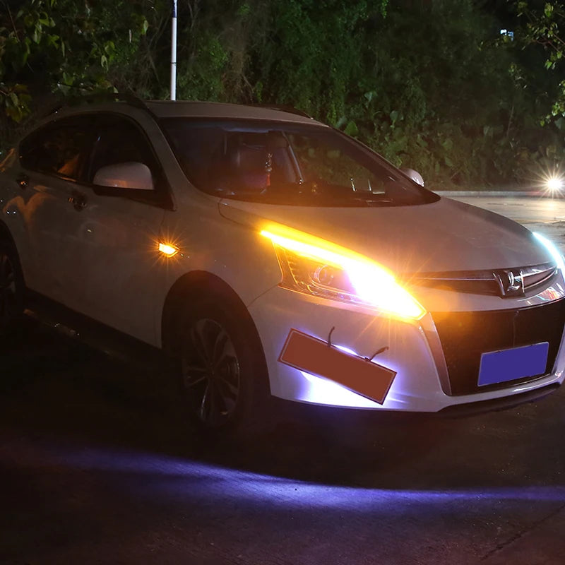 Ultra-Thin Car LED Running Light Soft Tube Strip