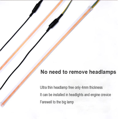 Ultra-Thin Car LED Running Light Soft Tube Strip