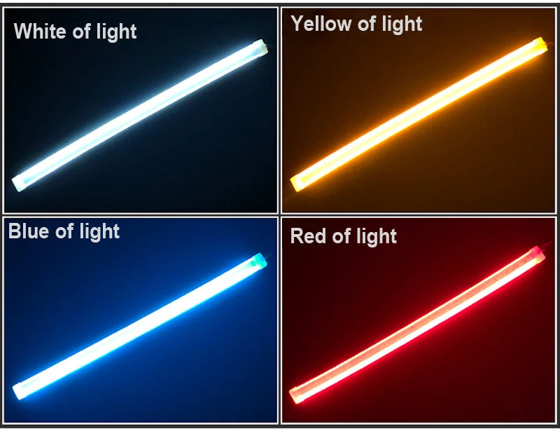 Ultra-Thin Car LED Running Light Soft Tube Strip