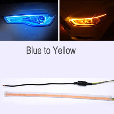 Ultra-Thin Car LED Running Light Soft Tube Strip
