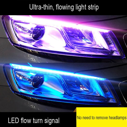 Ultra-Thin Car LED Running Light Soft Tube Strip