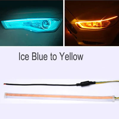 Ultra-Thin Car LED Running Light Soft Tube Strip