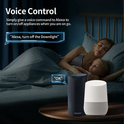 Presa intelligente TNCE EU Plug - Controllo vocale Wi-Fi e monitoraggio dell'energia