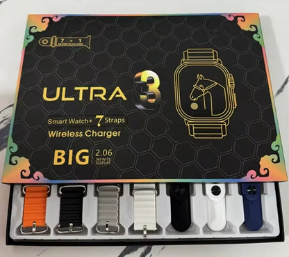 XMSJ 2024 Smartwatch with 2.2" AMOLED Screen & ECG Modes