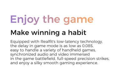 Realfit F3 ANC Bluetooth-Kopfhörer mit HiFi-Stereoklang