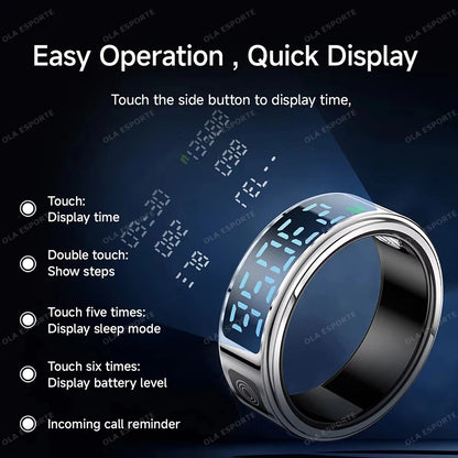 Xiaomi Smart Ring - Waterproof Health Monitor with Gesture Control