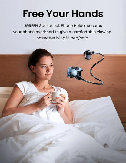 Supporto universale regolabile per telefono per la visione a mani libere