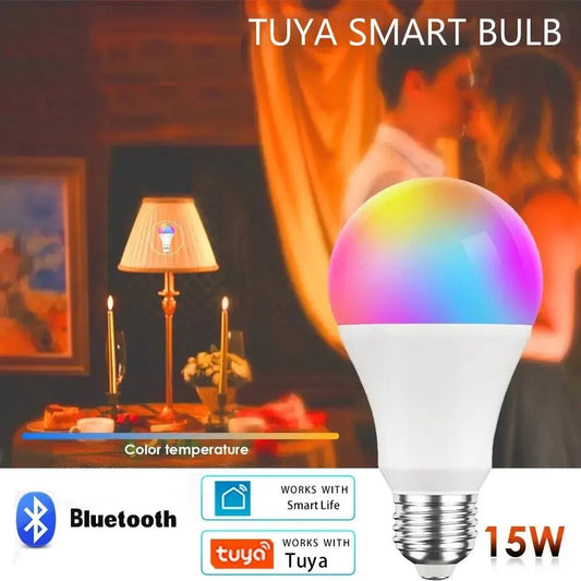 Smart RGB LED Bulb E27 - Tuya App Controlled