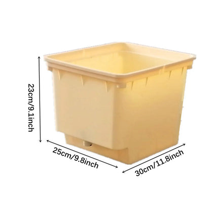 Hydroponics Bucket with Siphon Elbows for Easy Plant Growth