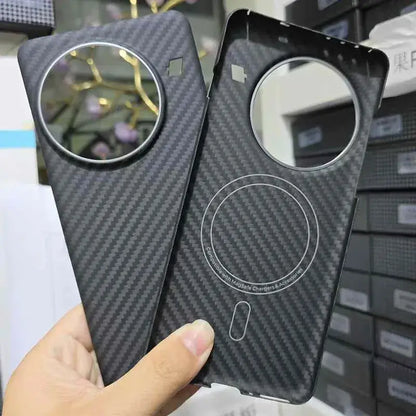 Case for Oneplus 13 Magnetic Carbon Fiber Protective Cover