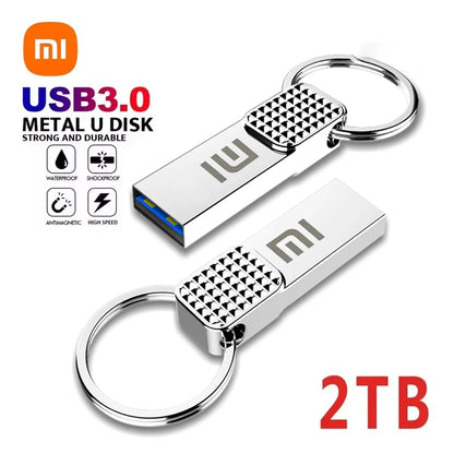 Pen drive Xiaomi 2 TB - Alta velocidade, à prova d&#39;água