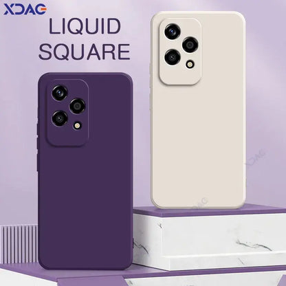 Luxury Dual Layer Silicone Case for Honor 200 Lite 5G