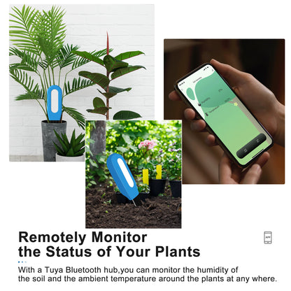 GIRIER Smart Bluetooth Soil Moisture Meter for Smart Gardening
