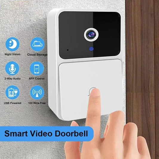 Smart Home Wireless Video Doorbell With Night Vision
