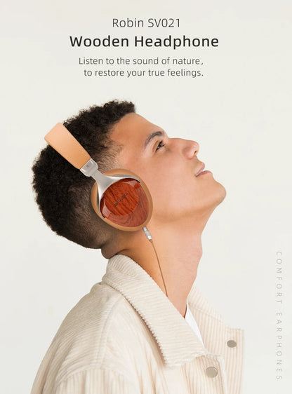 SIVGA SV021/Robin Wood Headphone with 50mm Driver