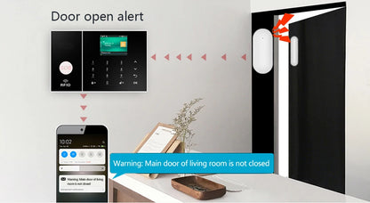PGST Home Security Alarm System with WiFi & Motion Sensor