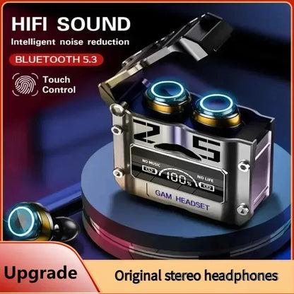 VIKEFON TWS Bluetooth Touch Control Brusreducerande öronsnäckor