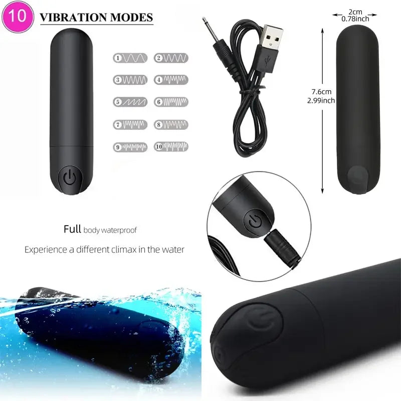 PODN Intimate Silicone Masturbator & Vibrator - Clit Stimulation