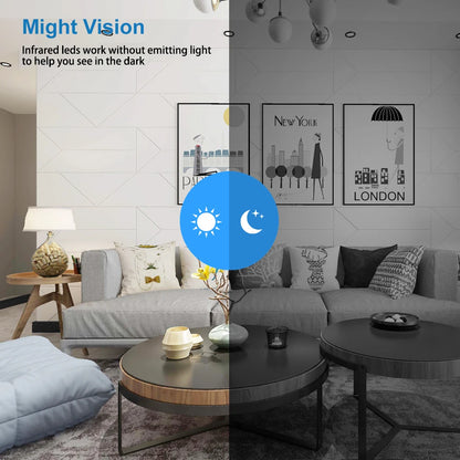 X5 Mini HD 1080P WiFi Camera - Stylish Home Security Monitor