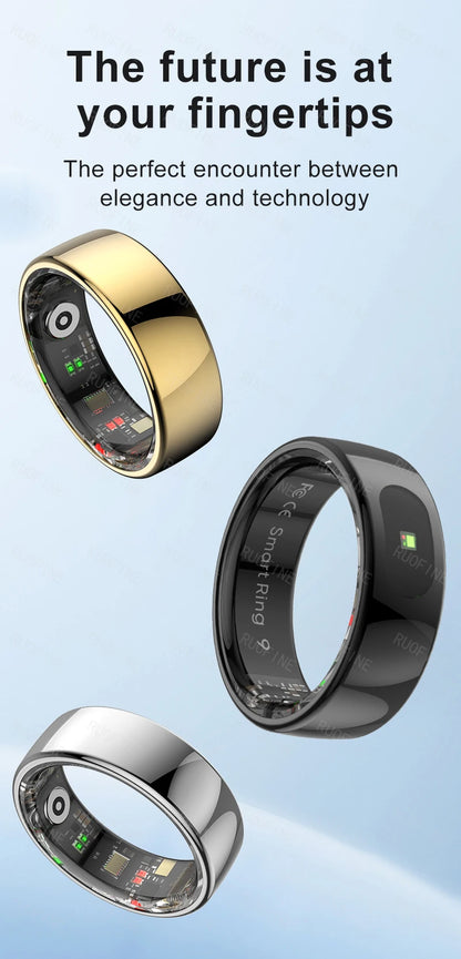 RUOFINE Smart Ring R08 - Bluetooth Blood Pressure Tracker