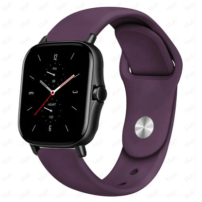 PEO 20mm/22mm silikonklokkerem for Amazfit GTS/GTR - Unisex erstatningsbånd