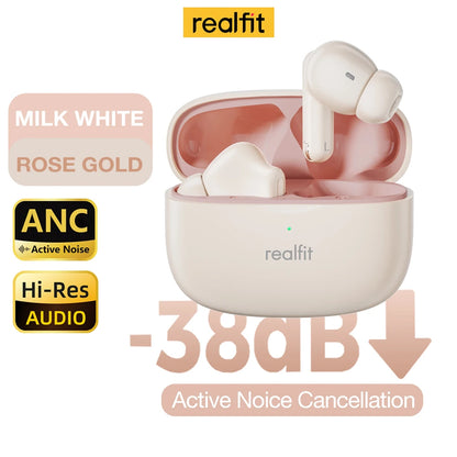 Realfit F3 ANC Bluetooth-Kopfhörer mit HiFi-Stereoklang