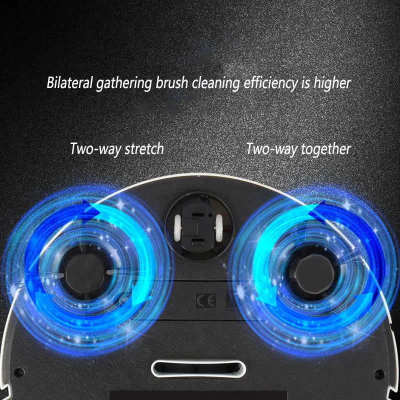 Smart Robot Vacuum Cleaner with Wet & Dry Cleaning