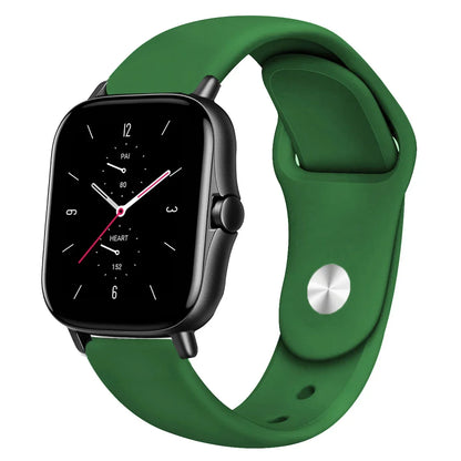PEO 20mm/22mm silikonklokkerem for Amazfit GTS/GTR - Unisex erstatningsbånd