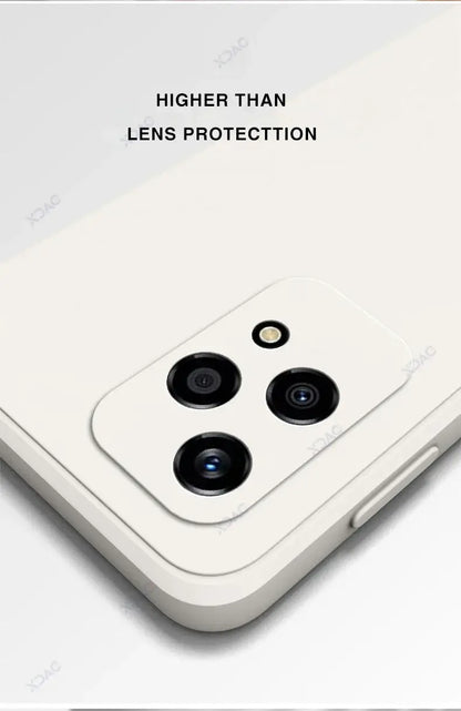 Luxury Dual Layer Silicone Case for Honor 200 Lite 5G