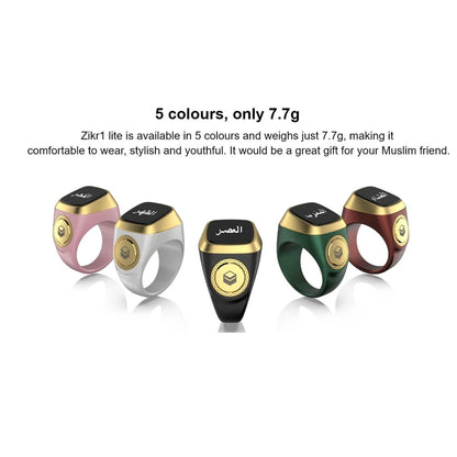 Smart Tasbih Tally Counter - Vanntett OLED-skjermsporing