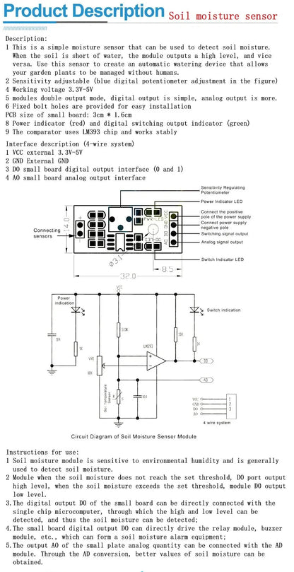 Smart Soil Moisture Sensor for Arduino Projects